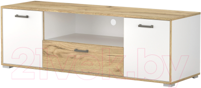 Тумба Интерлиния SC-Т150 (дуб золотой/белый платинум)