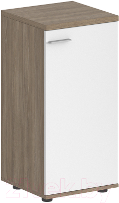 Тумба Norden Низкий правый / SG.806.OD.WH.R (дуб темный/белый)