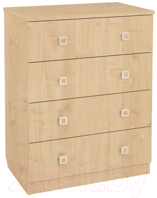 Комод Polini Kids Simple с 4 ящиками / 0001301.30 (натуральный)