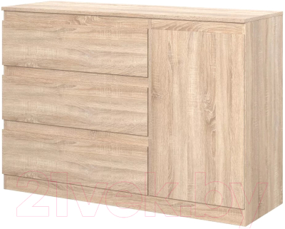Комод НК Мебель Stern Т-7 3-я 1д / 72676284 (16мм, дуб сонома)
