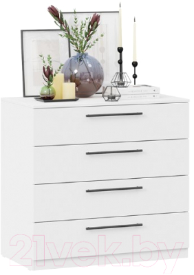 Комод ТриЯ Агата (белый)