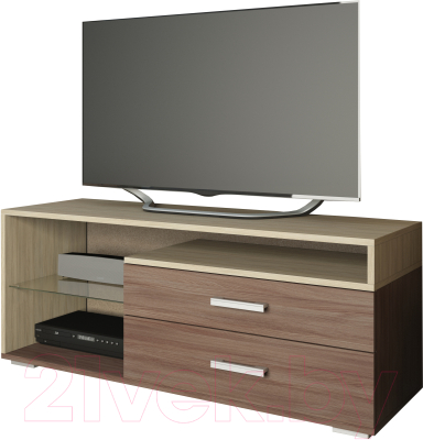 Тумба МебельЭра TV2 (ясень шимо)