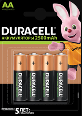Аккумулятор DURACELL AA HR6/DX1500 4шт