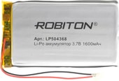 Аккумулятор Robiton LP504368 1600mAh 1 шт.