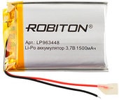 Аккумулятор Robiton LP963448 1500 mAh 1 шт