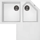Elleci Tekno Corner Bianco Titano G68