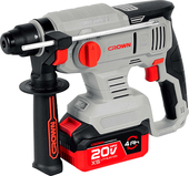 Перфоратор Crown CT28010HXS-4 BMC с 2-мя АКБ