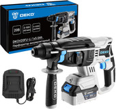 Перфоратор Deko DKCH20FU-Li