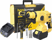 Перфоратор Hanskonner HRH2024BL (с 1-им АКБ, кейс