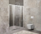 Душевая дверь BelBagno Unique-BF-2-170/200-P-Cr