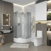 Душевая кабина Niagara NG-3302-14BKT 100x100x200