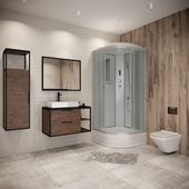 Душевая кабина Niagara NG-3302-14P 100x100x215