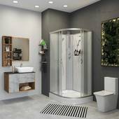 Душевая кабина Niagara NG-3312-14LBKT 120x80x200