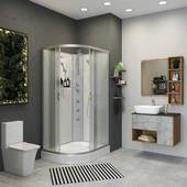 Душевая кабина Niagara NG-3312-14RBKTG 120x80x200