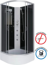 Душевая кабина Niagara NG-3503-14BKG 80x80x215