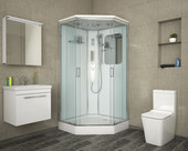 Душевая кабина Niagara NG-6001-01GD 90x90x220