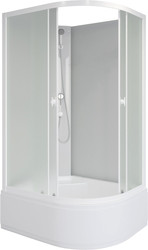 Душевая кабина Niagara Promo P110/80/40L/MT/BK 110x80x195