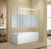 Душевая стенка Aquanet Practic AE10-F-75H150U-CP