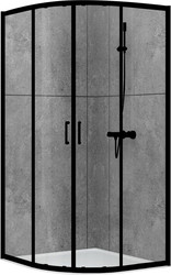 Душевой уголок Abber Schwarzer Diamant AG01080B