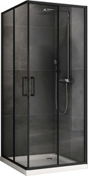 Душевой уголок Abber Schwarzer Diamant AG02100B5