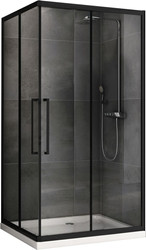 Душевой уголок Abber Schwarzer Diamant AG02128BH
