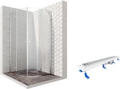 Душевой уголок Ambassador Set 12011102-ST5