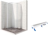 Душевой уголок Ambassador Set 14011104-ST14