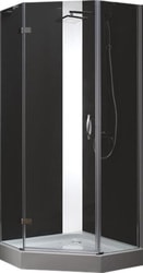 Душевой уголок Cezares Bergamo-W-P-1-90-C-Cr-R-IV
