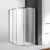 Душевой уголок Cezares MOLVENO-RH-2-120/100-P-Cr