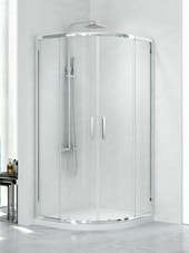 Душевой уголок NEW TRENDY New Practic 90x90 K-0302