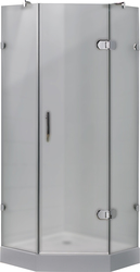 Душевой уголок Timo BY-839 Fabric Glass 90x90