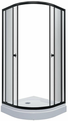 Душевой уголок Triton Альфа Блэк 90х90