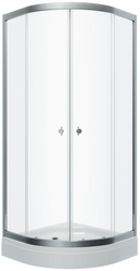 Душевой уголок Triton Альфа Хром А1 80х80