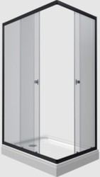 Душевой уголок Triton Вента Блэк А1 100х80