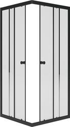 Душевой уголок Метакам Universal Black 80x80 KKS_013566