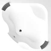 Ванна Lavinia Boho Aveo 140x140 3704014P