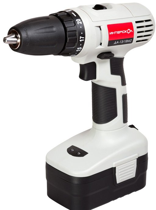 Аккумуляторная дрель-шуруповерт Интерскол ДА-13/18М2