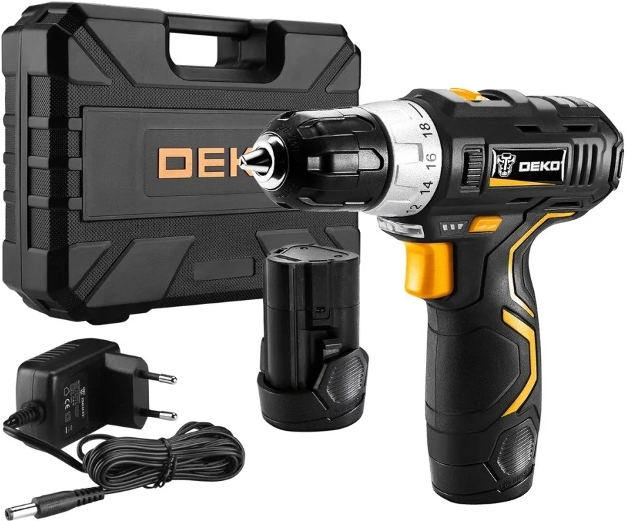 Дрель-шуруповерт Deko GCD12DU3 (063-4115)