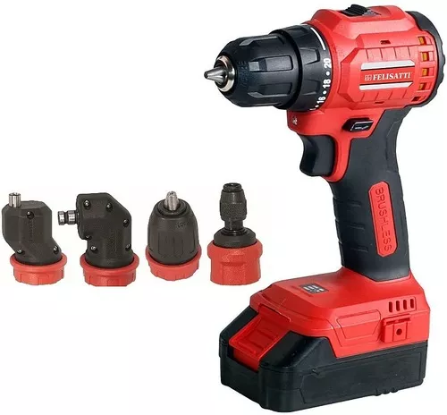 Дрель-шуруповерт Felisatti ДА-18В с насадками