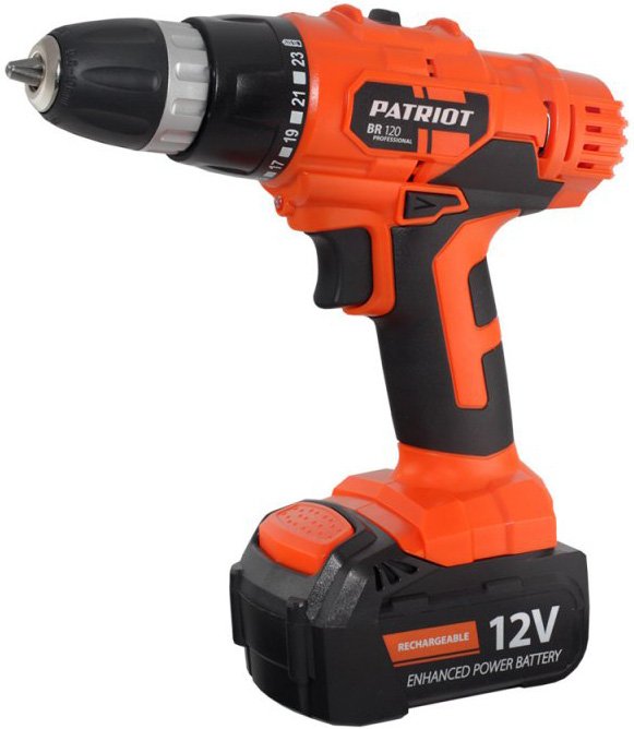 Дрель-шуруповерт PATRIOT BR 120