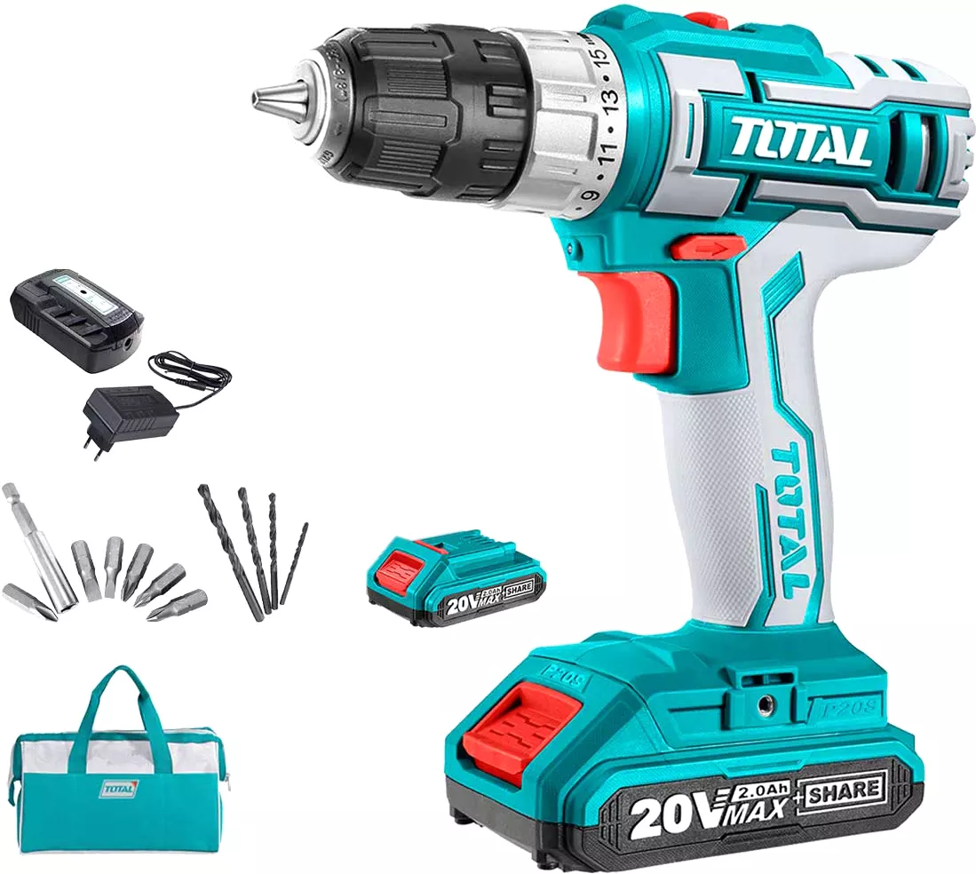 Дрель-шуруповерт Total TDLI2002