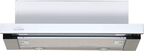 Кухонная вытяжка Elikor Интегра Glass 60П-400-В2Л (черный/черное стекло)