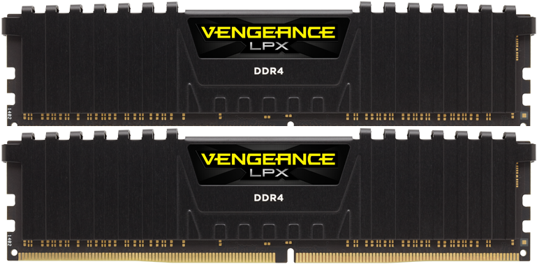 Corsair Vengeance LPX Black 2x8GB DDR4 PC4-21300 CMK16GX4M2A2666C16