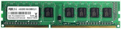 Foxline FL1600D3U11S-4G DDR3 PC3-12800 4GB