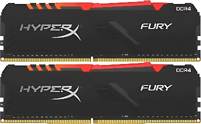 HyperX Fury RGB HX426C16FB3AK2/32 DDR4 PC4-21300 2x16Gb