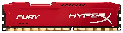 HyperX Fury Red 2x4GB KIT DDR3 PC3-10600 HX313C9FRK2/8