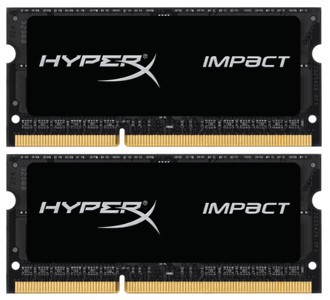 HyperX Impact 2x4GB DDR3 SODIMM PC3-17000 HX321LS11IB2K2/8