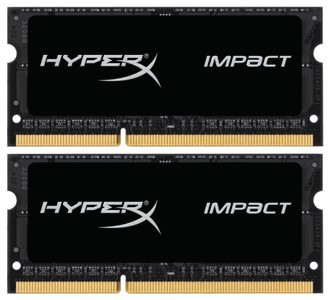 HyperX Impact 2x8GB DDR3 SO-DIMM PC3-15000 HX318LS11IBK2/16