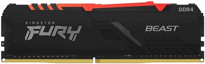Kingston FURY Beast RGB 16GB DDR4 PC4-28800 KF436C18BBA/16