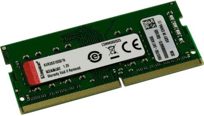 Kingston ValueRAM 16GB DDR4 SODIMM PC4-21300 KVR26S19S8/16